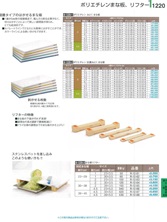 【割烹漆器】  1220 ポリエチレンまな板、リフター【代引き不可】