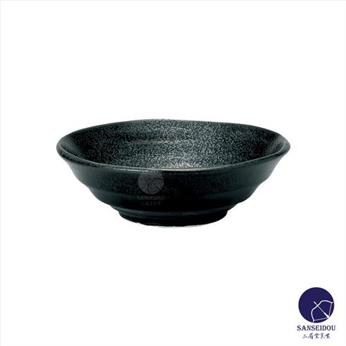 アルミナ磁器　煮物鉢　黒耀　磁器　食器　86030071　W167*H52(mm)【代引き不可】