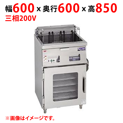 電気ドーナツフライヤー MEFD-23GL(R) 幅600×奥行600×高さ850(mm) 三相200V マルゼン 送料無料