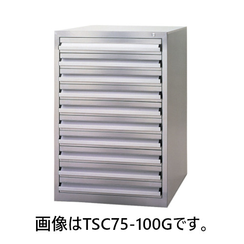 【新品・送料無料・代引不可】TSC75-100A タニコー シルバーストッカー 外形寸法:間口750×奥行750×高さ1,100